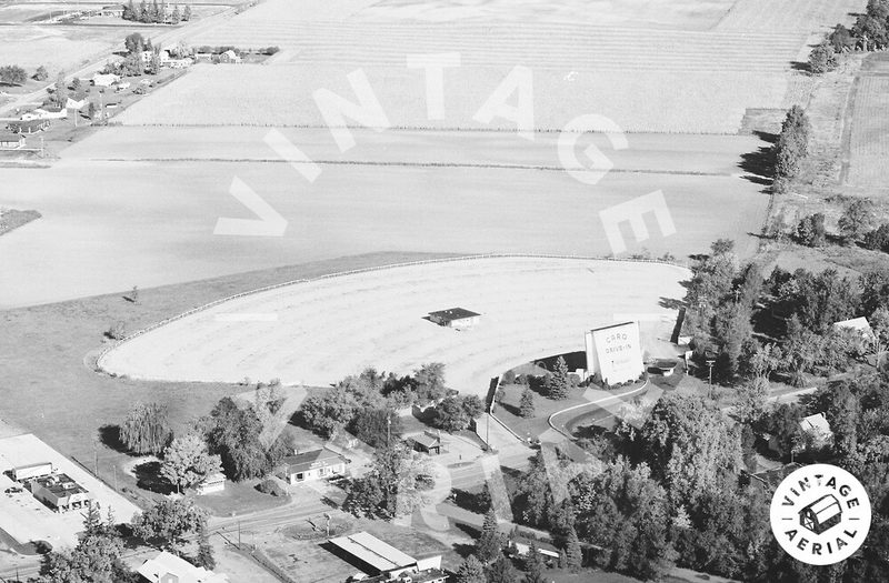 Caro Drive-In Theatre - 1980 (newer photo)